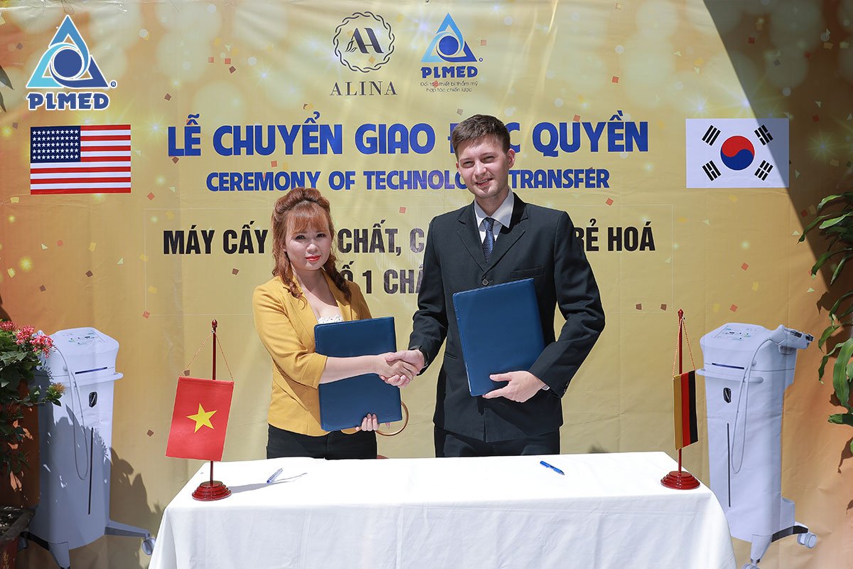 PLMED Việt Nam chuyển giao công nghệ thẩm mỹ đến Alina Spa