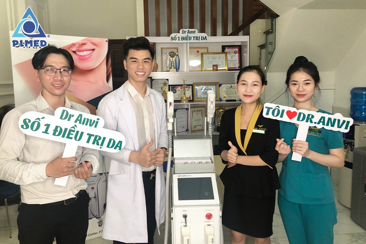 Tưng bừng chuyển giao công nghệ triệt lông OPT - SHR đến viện thẩm mỹ Dr Anvi- Sài Gòn