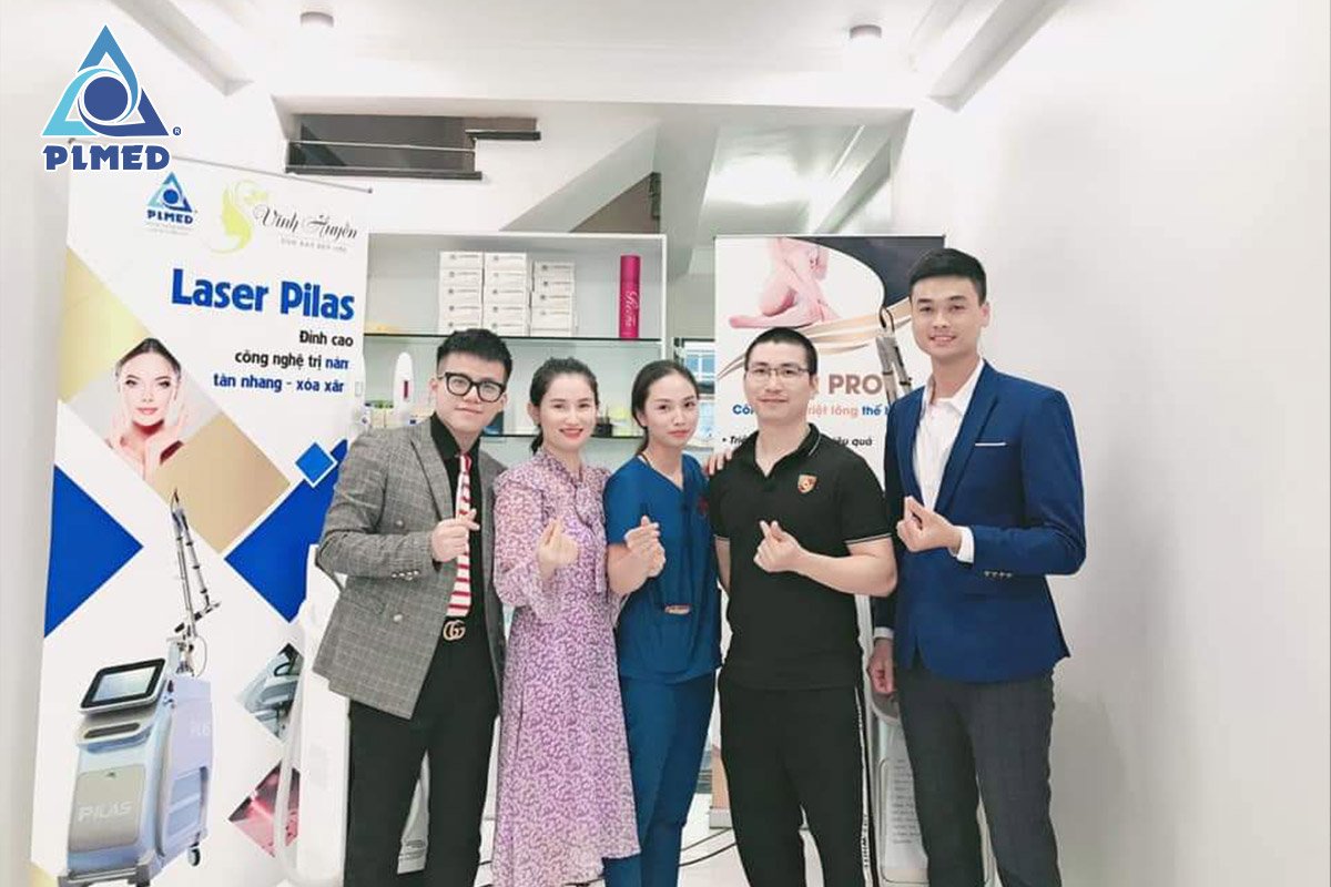 Độc quyền chuyển giao bộ đôi siêu phẩm Laser Pilas và Triệt lông Era Pro đến Vĩnh Huyền Spa